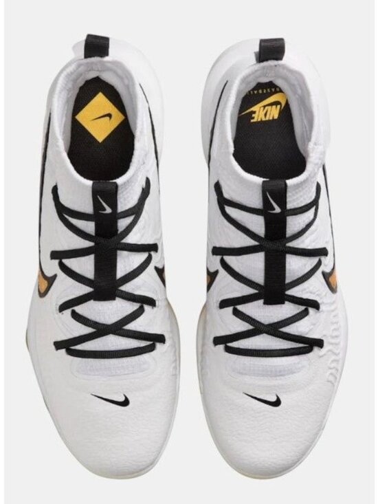 Nike Alpha Huarache NXT TPU White Black Baseball Cleats FZ8650-119 Men\'s 10 NEW main image 10
